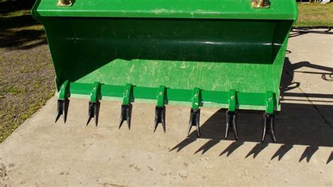 tractor loader bucket tooth bars